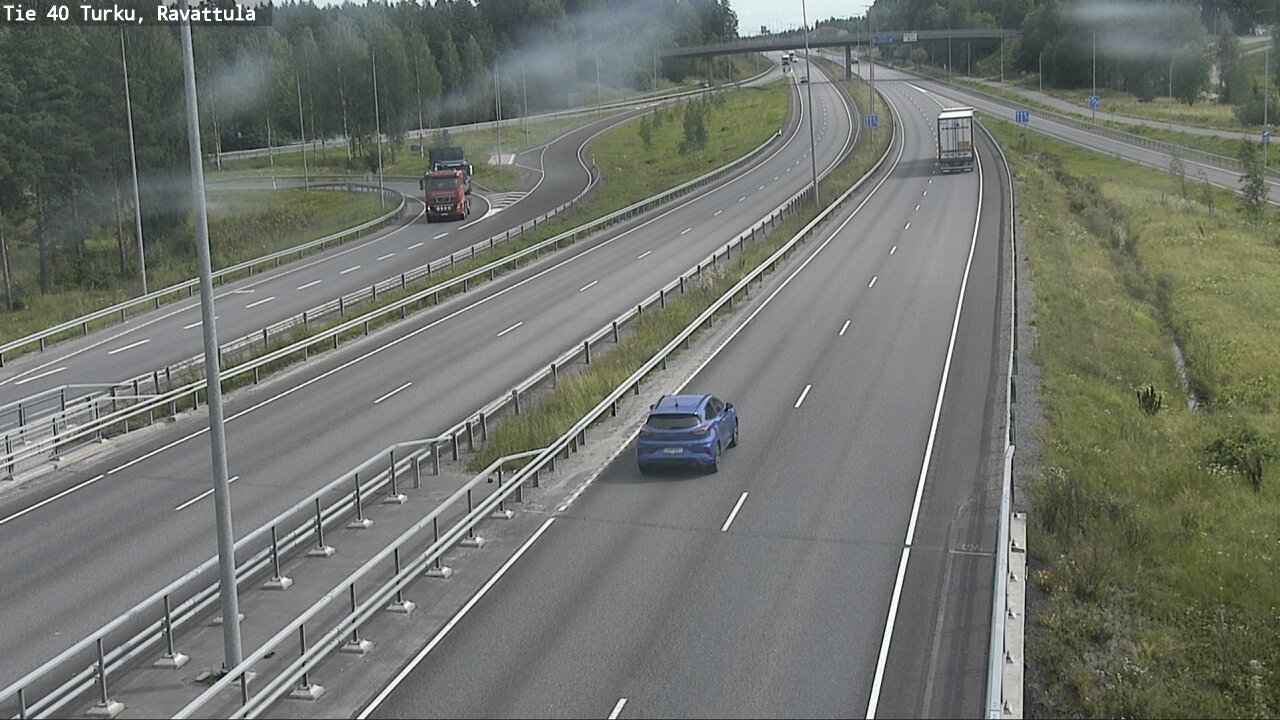 Weather Camera Image Road 40 Kaarina, Ravattula, Kaarina, Varsinais-Suomi