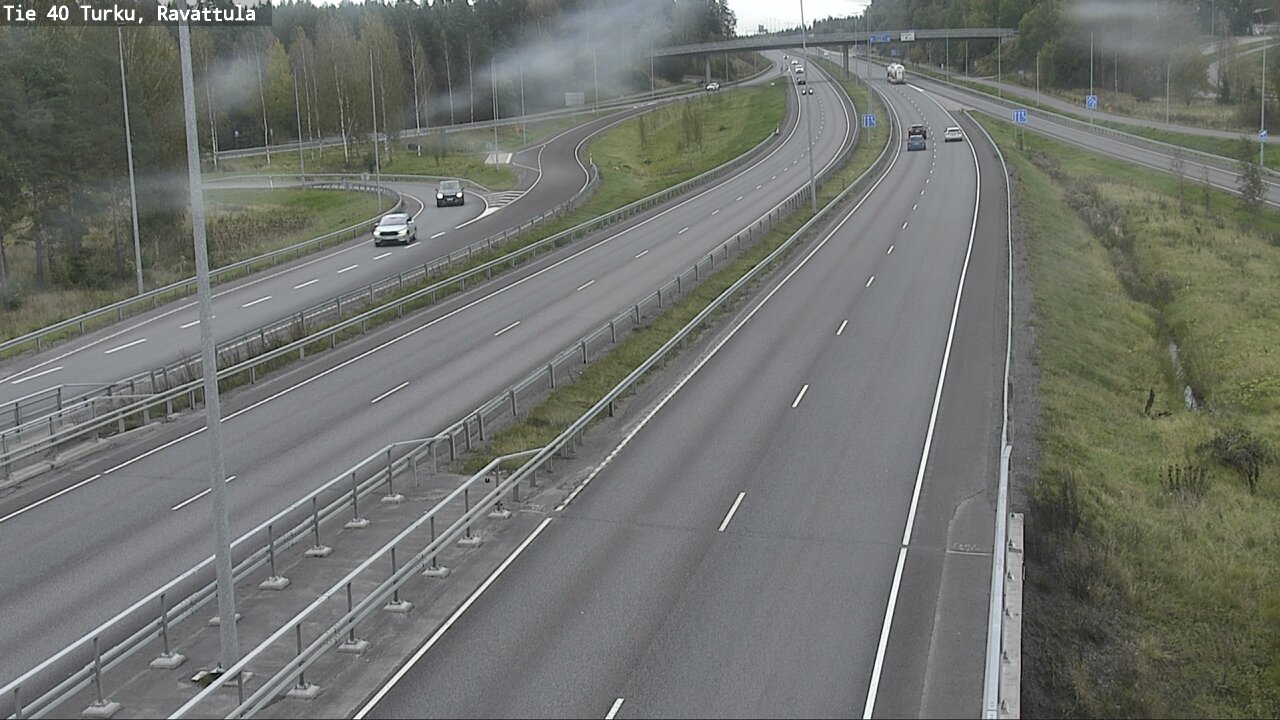Weather Camera Image Väg 40 S:t Karins, Ravattula, Kaarina, Varsinais-Suomi