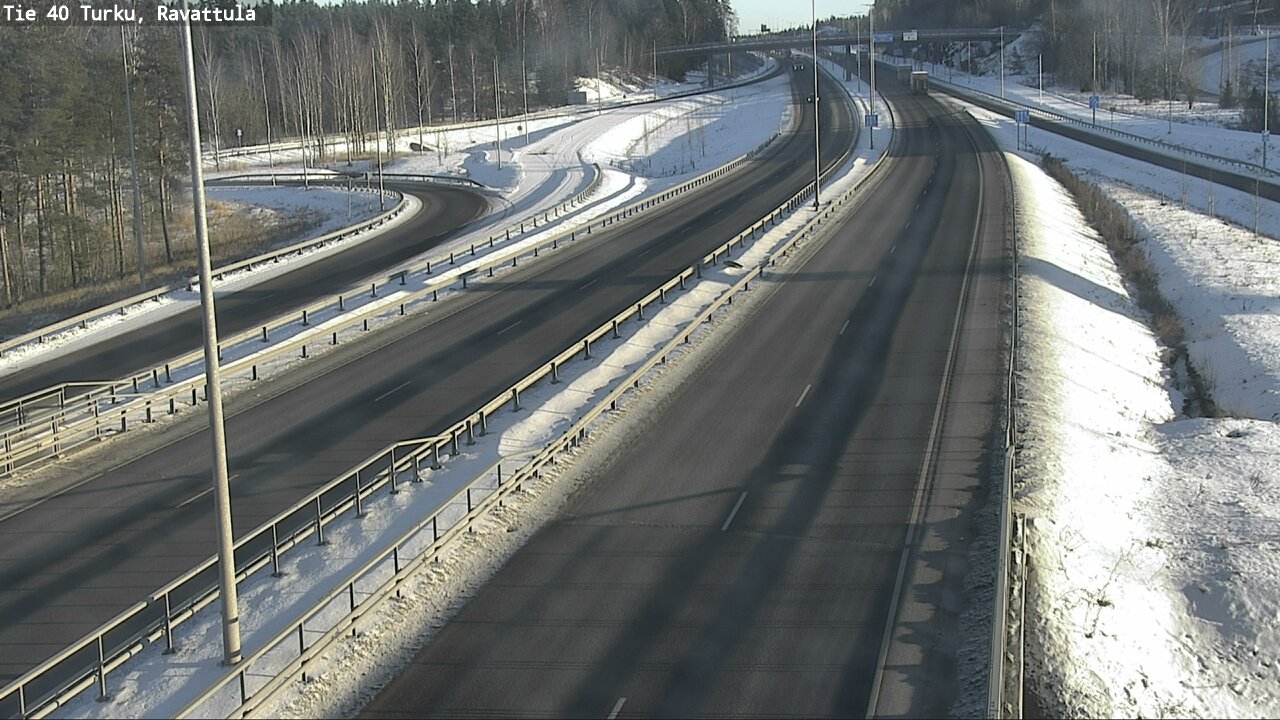 Weather Camera Image Väg 40 S:t Karins, Ravattula, Kaarina, Varsinais-Suomi