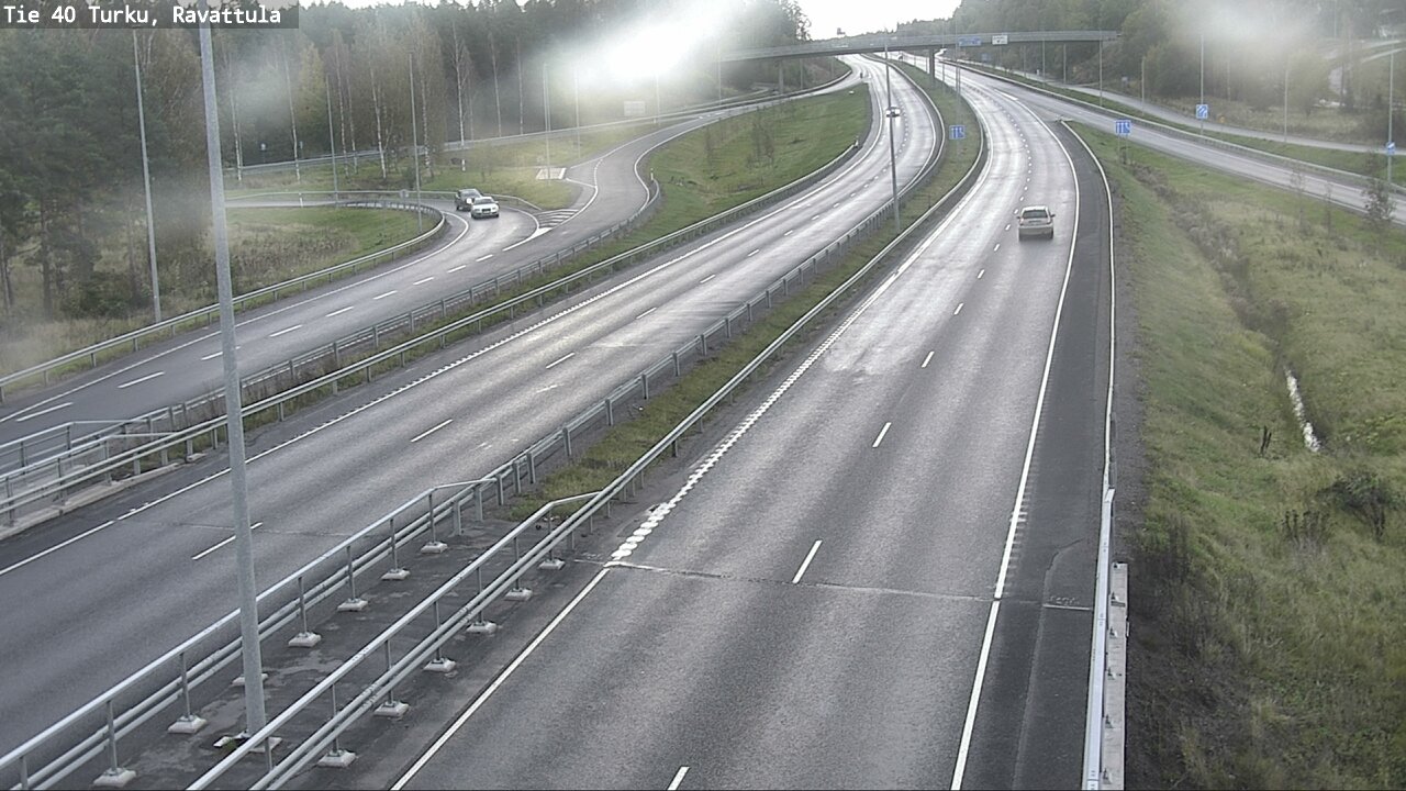 Weather Camera Image Väg 40 S:t Karins, Ravattula, Kaarina, Varsinais-Suomi