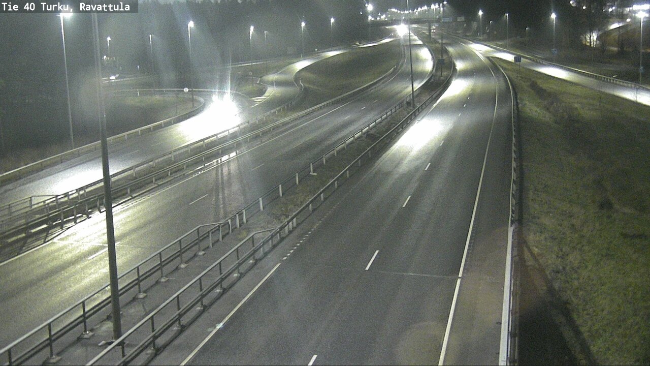 Weather Camera Image Väg 40 S:t Karins, Ravattula, Kaarina, Varsinais-Suomi