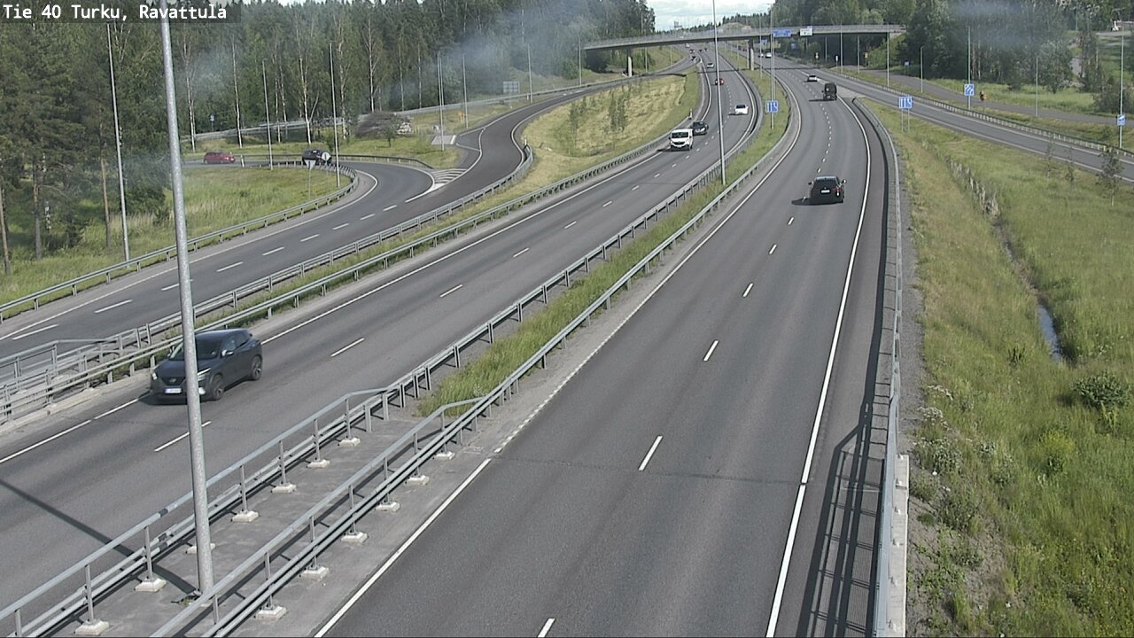 Weather Camera Image Road 40 Kaarina, Ravattula, Kaarina, Varsinais-Suomi