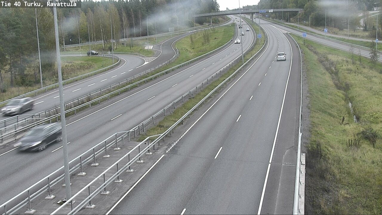 Weather Camera Image Väg 40 S:t Karins, Ravattula, Kaarina, Varsinais-Suomi