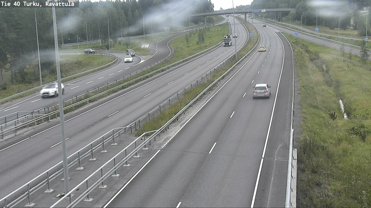 Weather Camera Image Road 40 Kaarina, Ravattula, Kaarina, Varsinais-Suomi
