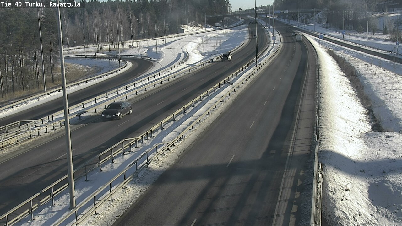 Weather Camera Image Road 40 Kaarina, Ravattula, Kaarina, Varsinais-Suomi