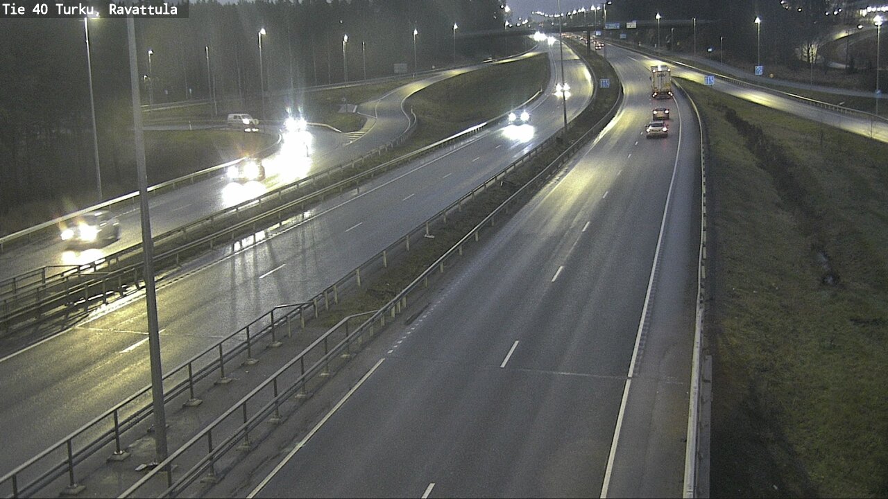 Weather Camera Image Väg 40 S:t Karins, Ravattula, Kaarina, Varsinais-Suomi