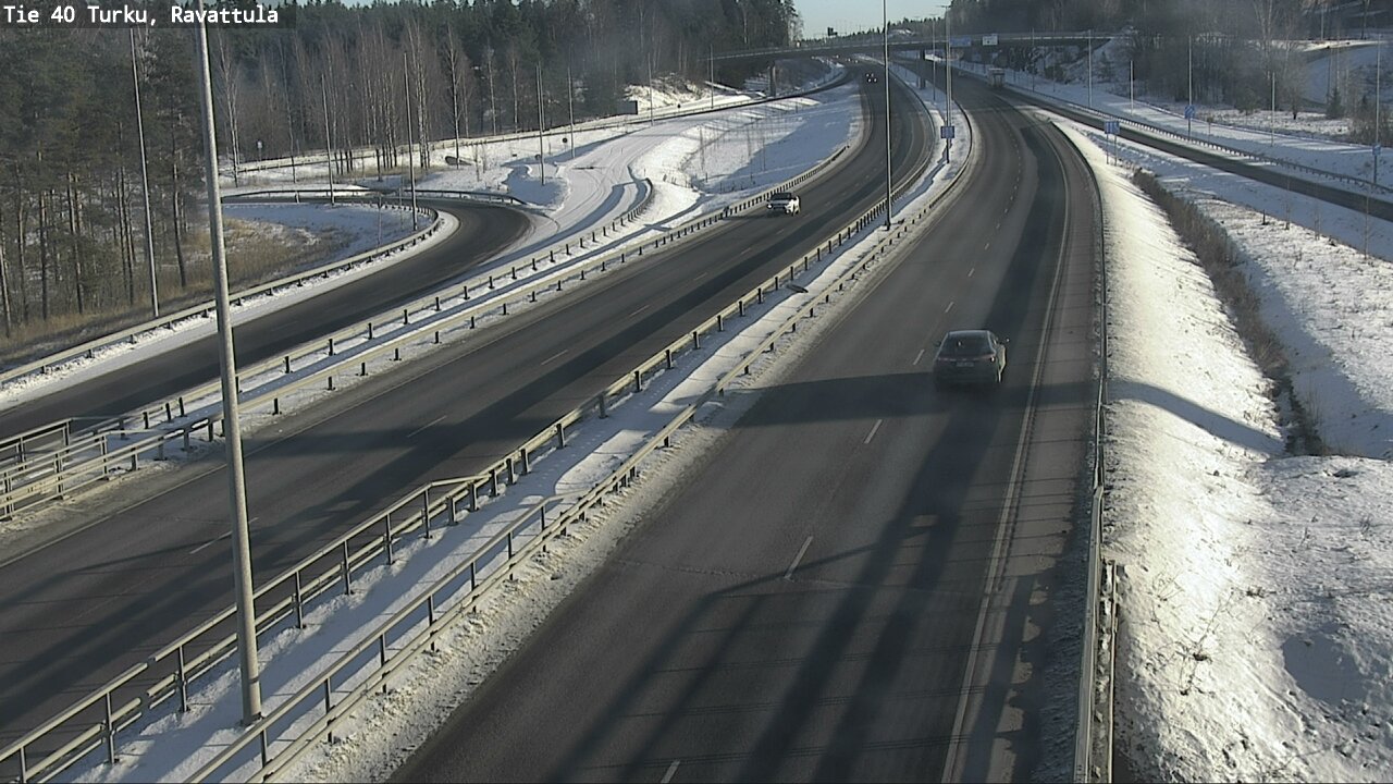 Weather Camera Image Väg 40 S:t Karins, Ravattula, Kaarina, Varsinais-Suomi