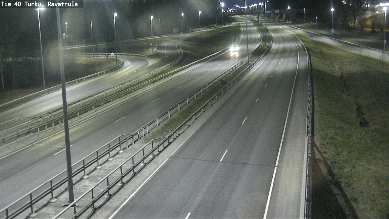 Weather Camera Image Road 40 Kaarina, Ravattula, Kaarina, Varsinais-Suomi