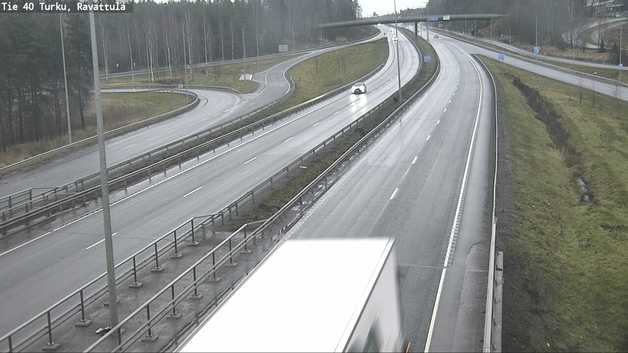 Weather Camera Image Väg 40 S:t Karins, Ravattula, Kaarina, Varsinais-Suomi