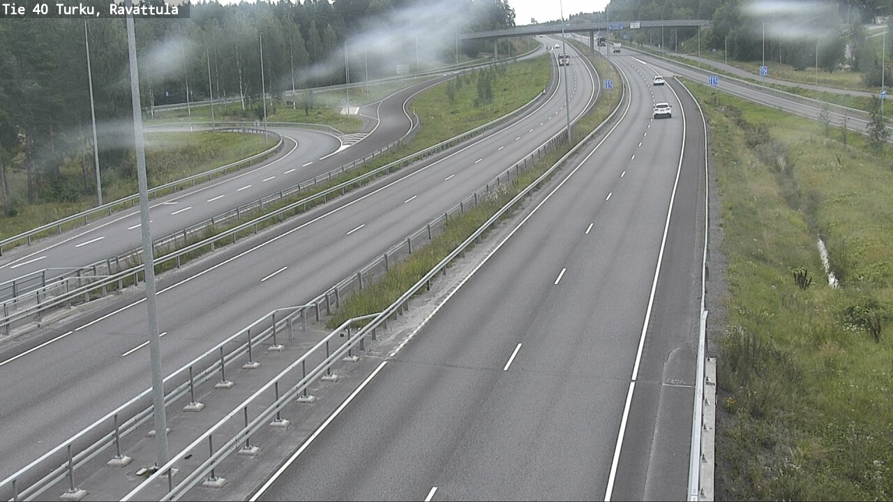Weather Camera Image Väg 40 S:t Karins, Ravattula, Kaarina, Varsinais-Suomi