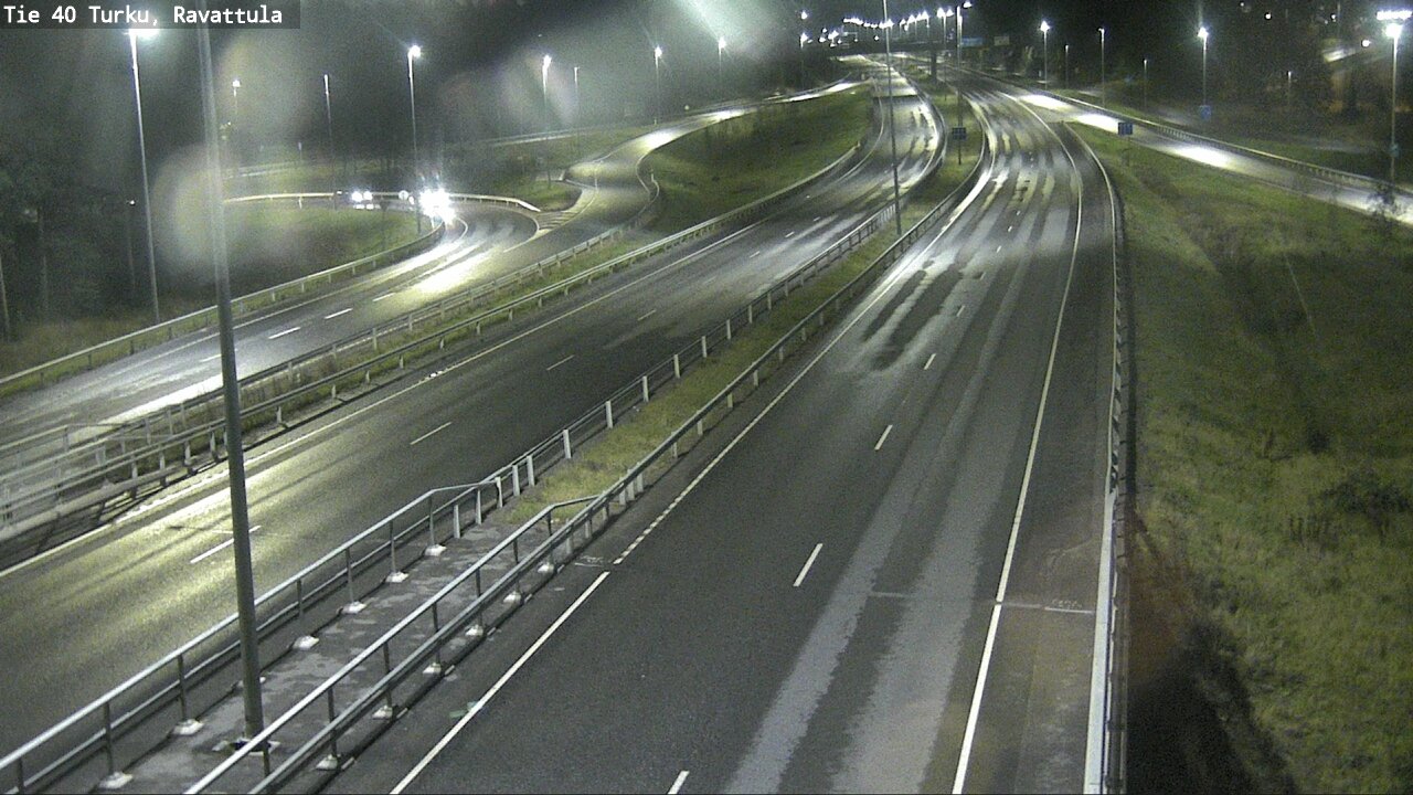 Weather Camera Image Väg 40 S:t Karins, Ravattula, Kaarina, Varsinais-Suomi