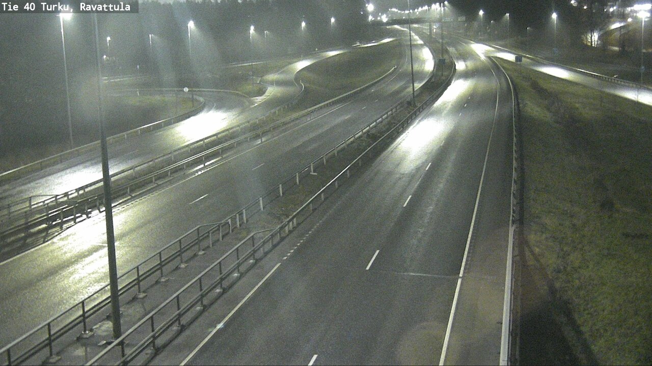 Weather Camera Image Väg 40 S:t Karins, Ravattula, Kaarina, Varsinais-Suomi