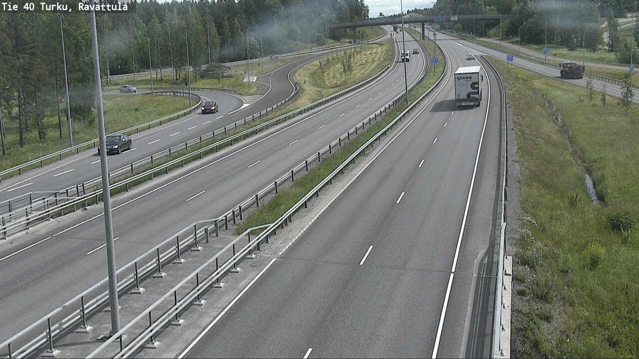 Weather Camera Image Väg 40 S:t Karins, Ravattula, Kaarina, Varsinais-Suomi