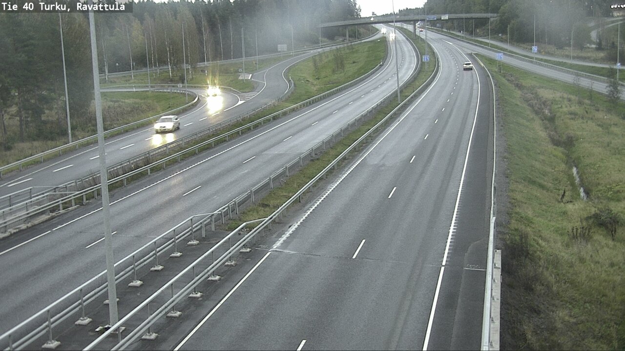 Weather Camera Image Väg 40 S:t Karins, Ravattula, Kaarina, Varsinais-Suomi