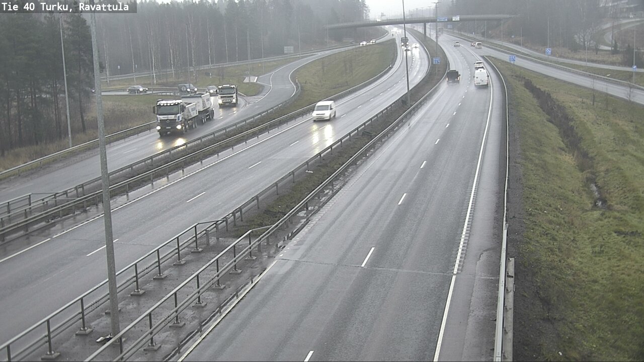 Weather Camera Image Väg 40 S:t Karins, Ravattula, Kaarina, Varsinais-Suomi