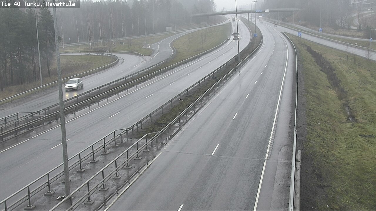 Weather Camera Image Väg 40 S:t Karins, Ravattula, Kaarina, Varsinais-Suomi