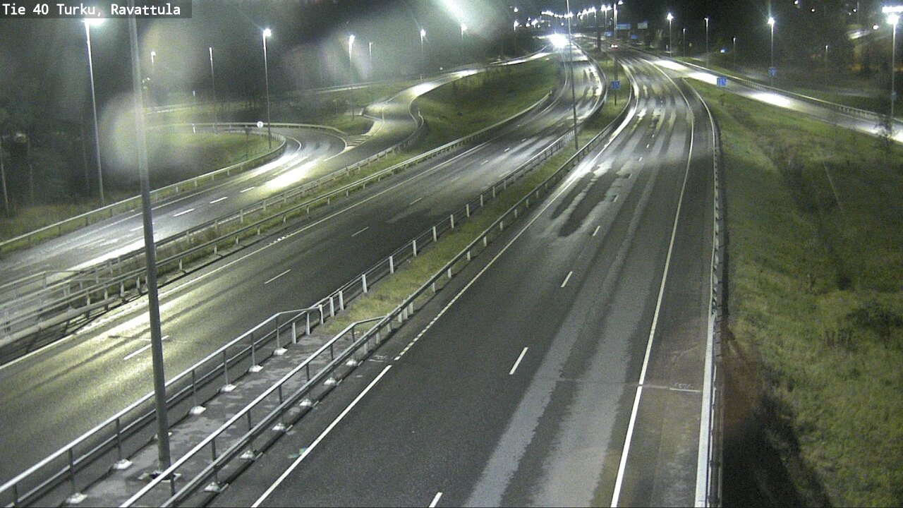 Weather Camera Image Väg 40 S:t Karins, Ravattula, Kaarina, Varsinais-Suomi