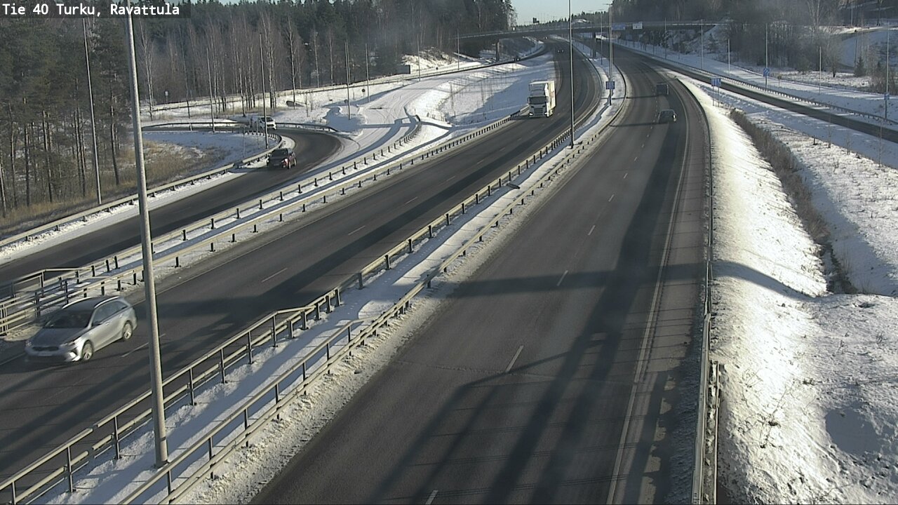 Weather Camera Image Road 40 Kaarina, Ravattula, Kaarina, Varsinais-Suomi