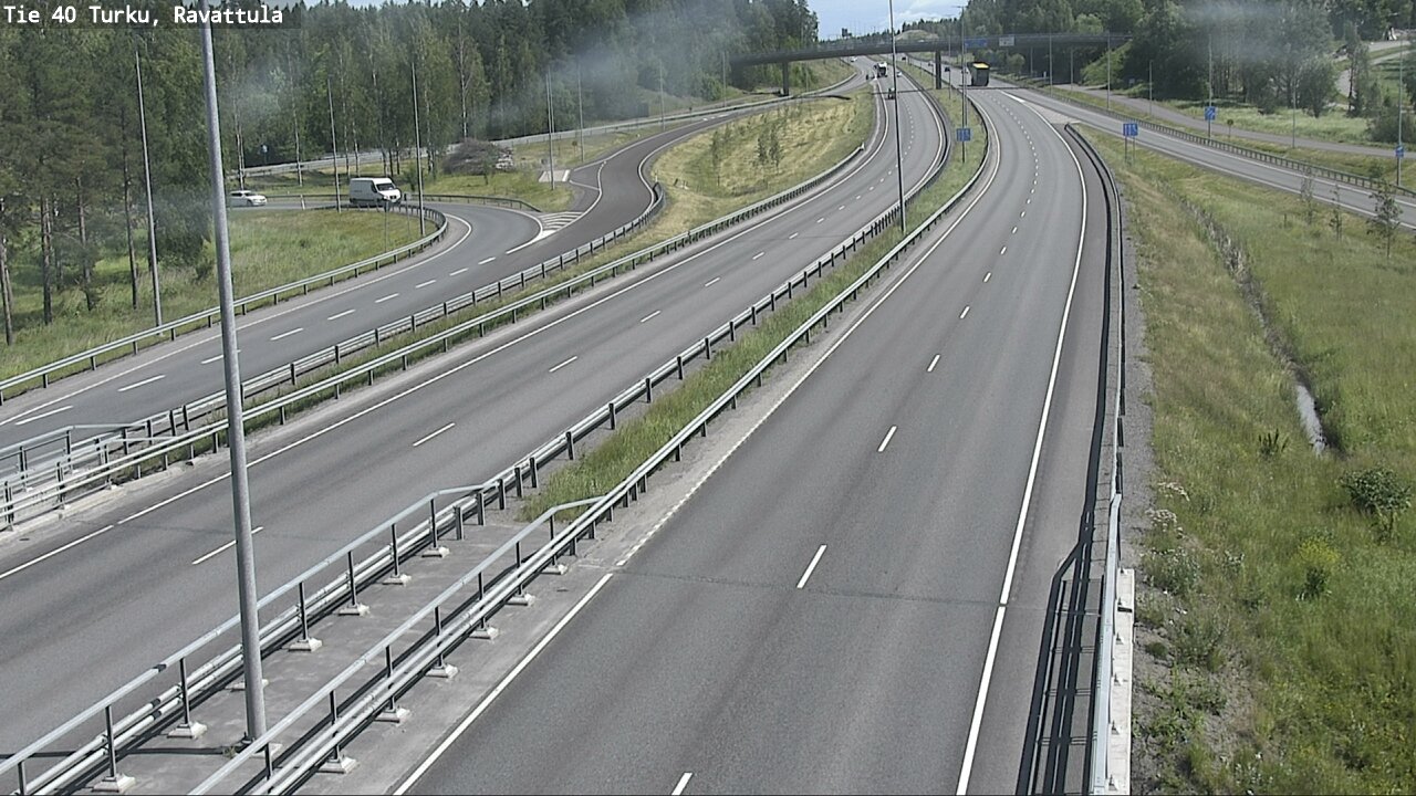 Weather Camera Image Väg 40 S:t Karins, Ravattula, Kaarina, Varsinais-Suomi