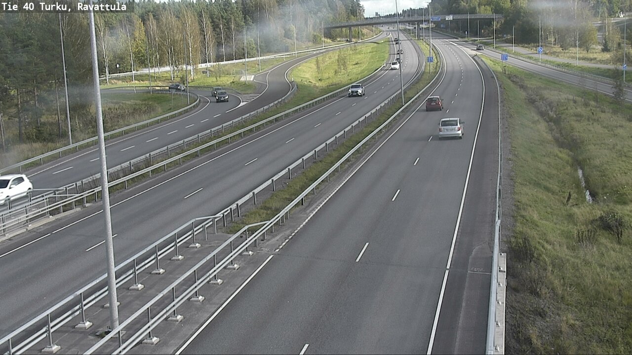 Weather Camera Image Road 40 Kaarina, Ravattula, Kaarina, Varsinais-Suomi