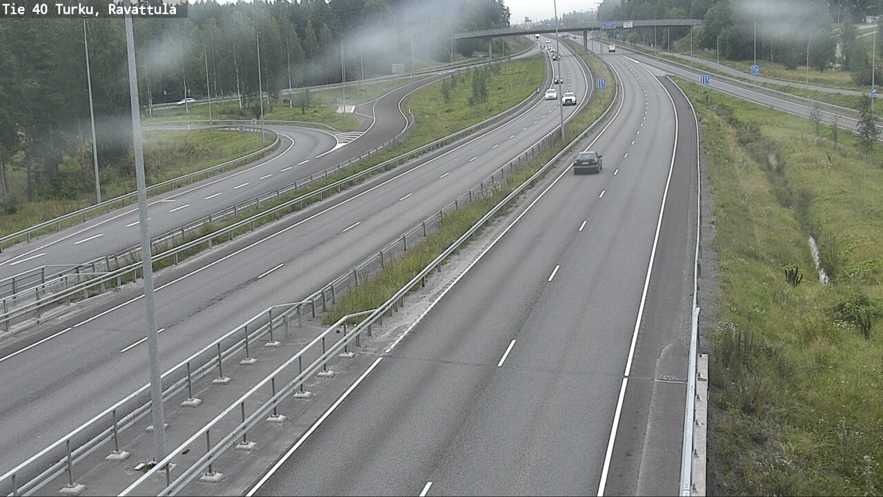 Weather Camera Image Road 40 Kaarina, Ravattula, Kaarina, Varsinais-Suomi