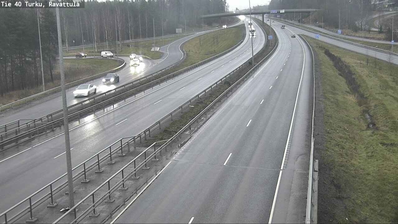 Weather Camera Image Väg 40 S:t Karins, Ravattula, Kaarina, Varsinais-Suomi