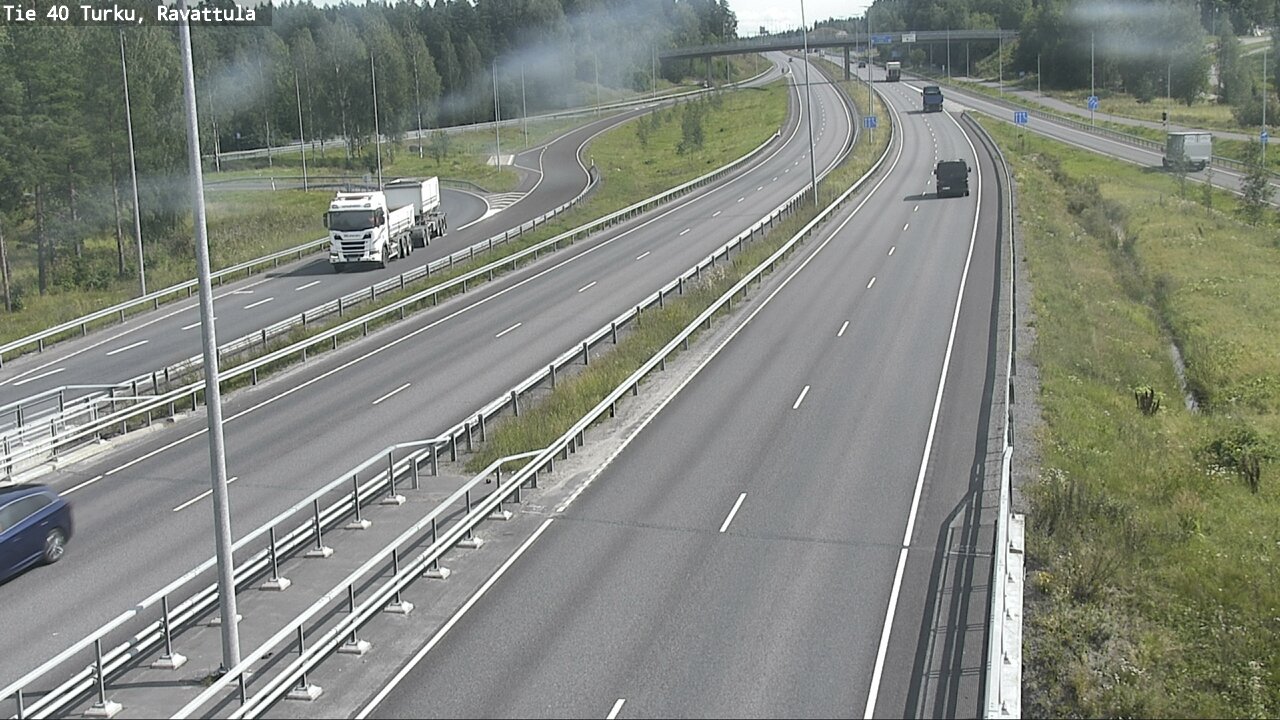 Weather Camera Image Road 40 Kaarina, Ravattula, Kaarina, Varsinais-Suomi
