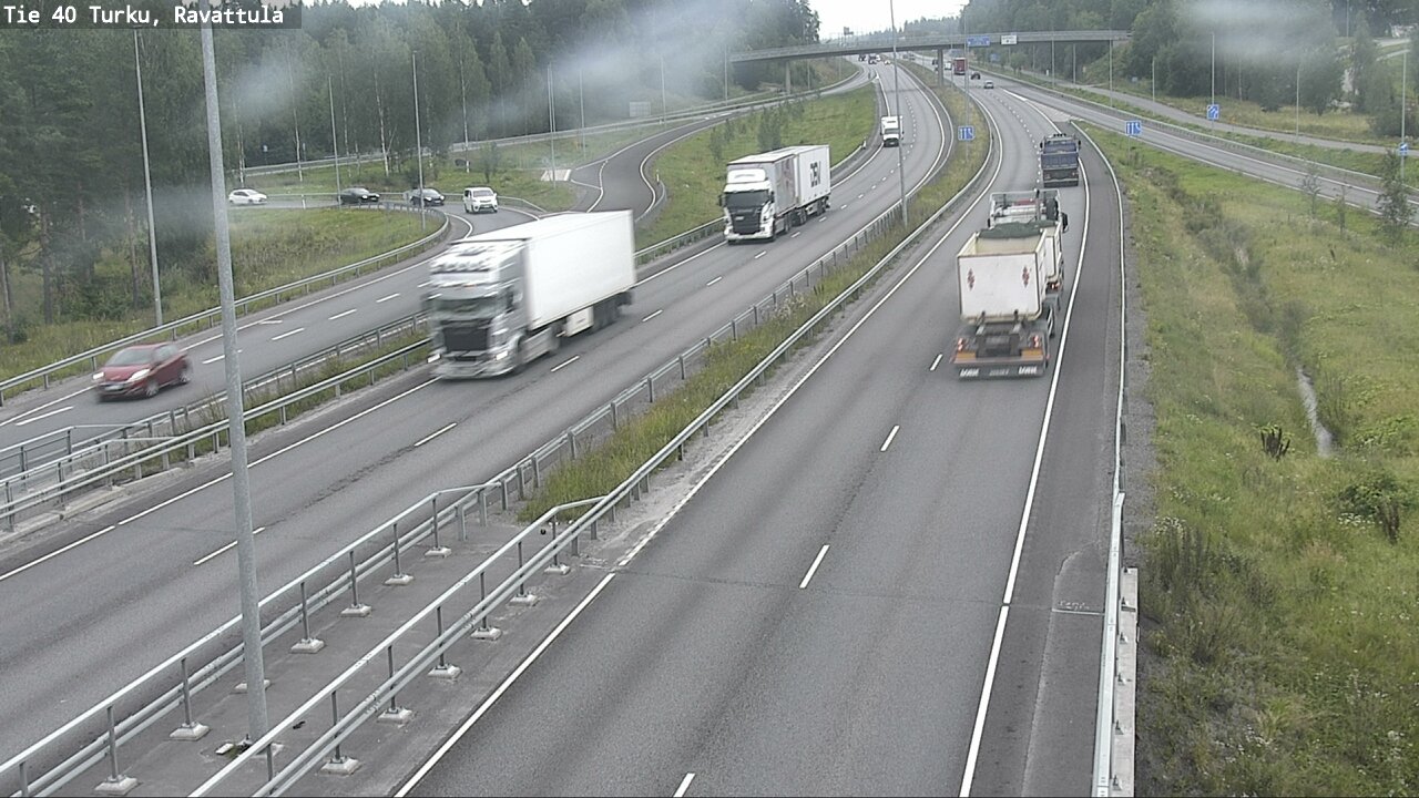 Weather Camera Image Road 40 Kaarina, Ravattula, Kaarina, Varsinais-Suomi