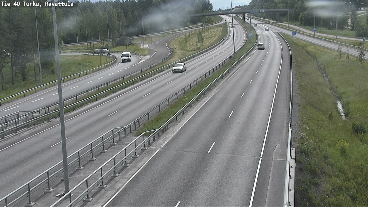 Weather Camera Image Väg 40 S:t Karins, Ravattula, Kaarina, Varsinais-Suomi
