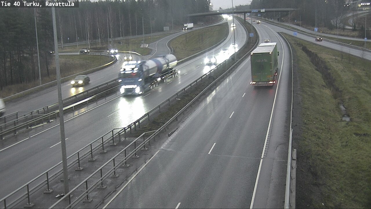 Weather Camera Image Väg 40 S:t Karins, Ravattula, Kaarina, Varsinais-Suomi