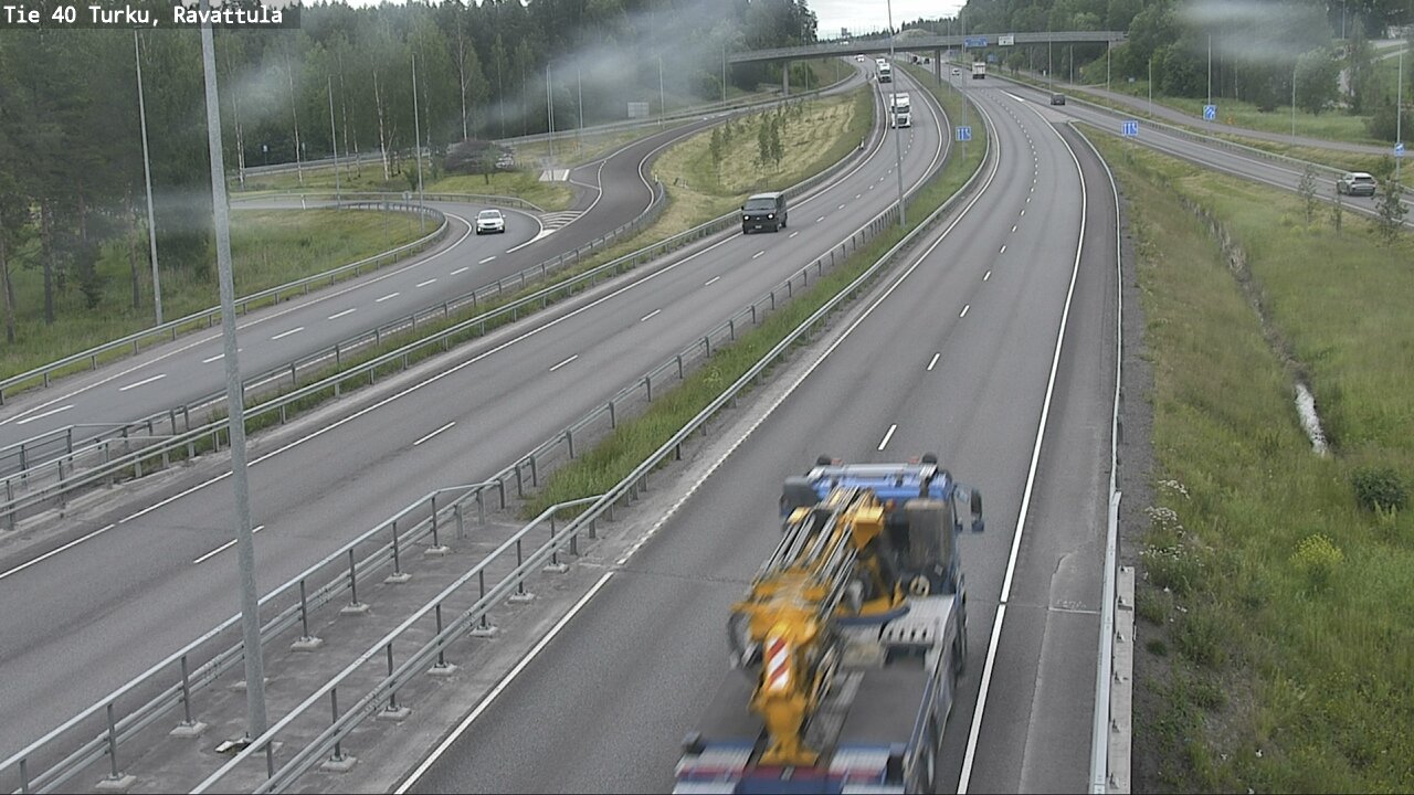 Weather Camera Image Väg 40 S:t Karins, Ravattula, Kaarina, Varsinais-Suomi