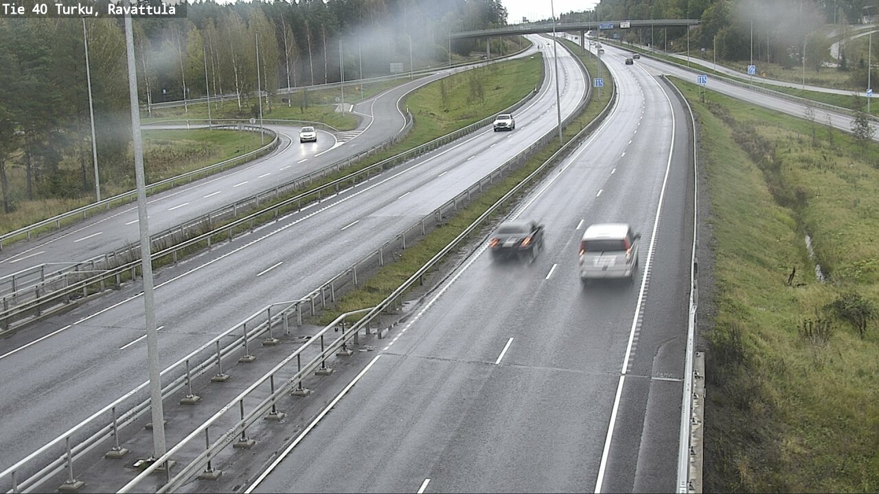 Weather Camera Image Väg 40 S:t Karins, Ravattula, Kaarina, Varsinais-Suomi