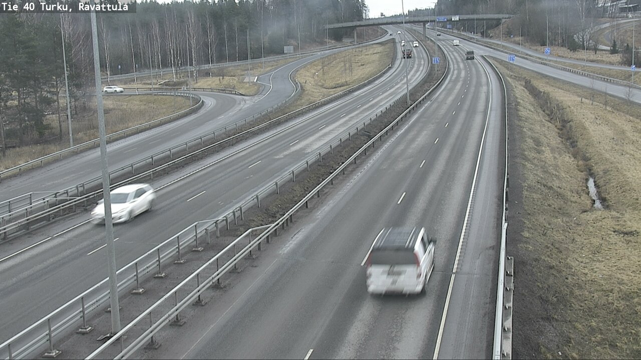 Weather Camera Image Road 40 Kaarina, Ravattula, Kaarina, Varsinais-Suomi