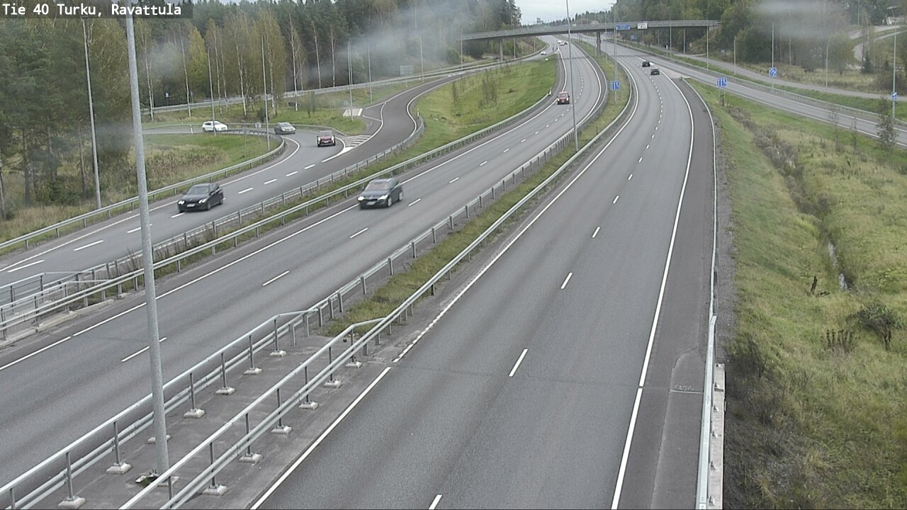 Weather Camera Image Väg 40 S:t Karins, Ravattula, Kaarina, Varsinais-Suomi