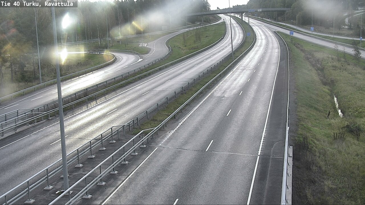 Weather Camera Image Väg 40 S:t Karins, Ravattula, Kaarina, Varsinais-Suomi
