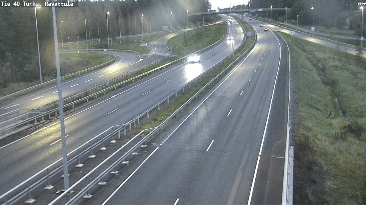 Weather Camera Image Väg 40 S:t Karins, Ravattula, Kaarina, Varsinais-Suomi