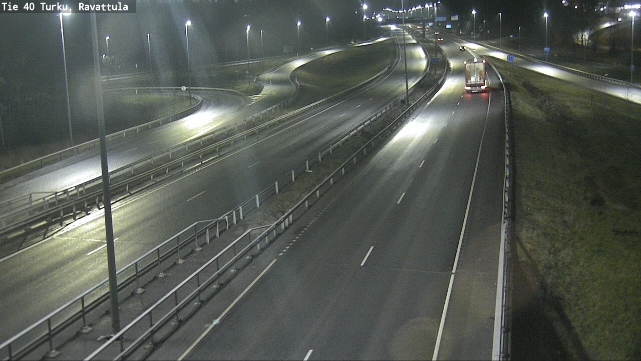 Weather Camera Image Väg 40 S:t Karins, Ravattula, Kaarina, Varsinais-Suomi