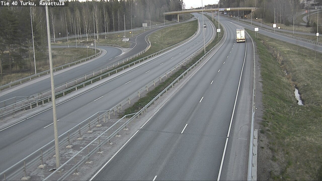 Weather Camera Image Road 40 Kaarina, Ravattula, Kaarina, Varsinais-Suomi