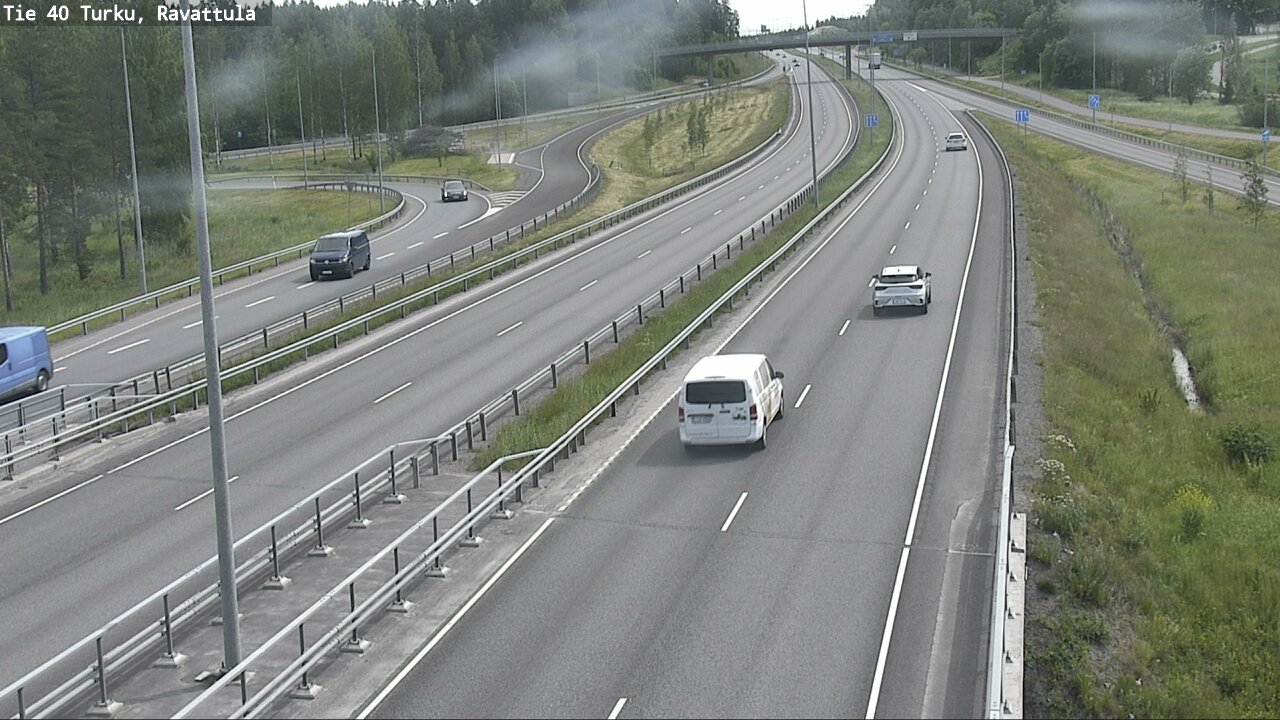Weather Camera Image Väg 40 S:t Karins, Ravattula, Kaarina, Varsinais-Suomi