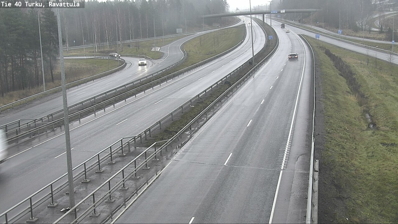 Weather Camera Image Väg 40 S:t Karins, Ravattula, Kaarina, Varsinais-Suomi