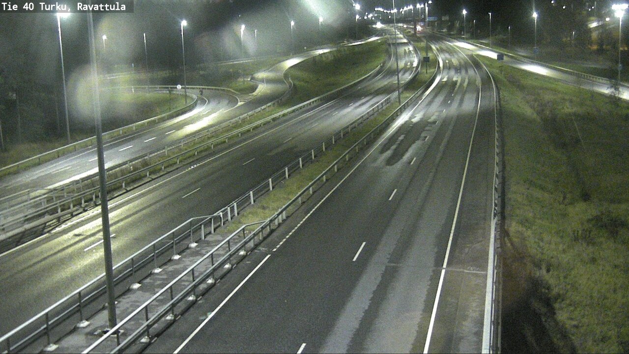 Weather Camera Image Väg 40 S:t Karins, Ravattula, Kaarina, Varsinais-Suomi