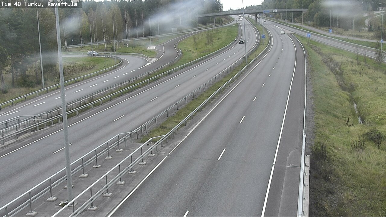 Weather Camera Image Väg 40 S:t Karins, Ravattula, Kaarina, Varsinais-Suomi