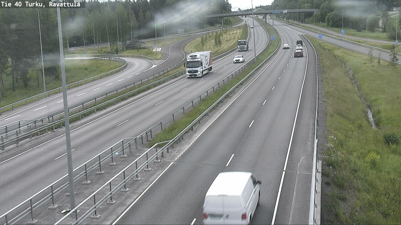 Weather Camera Image Väg 40 S:t Karins, Ravattula, Kaarina, Varsinais-Suomi