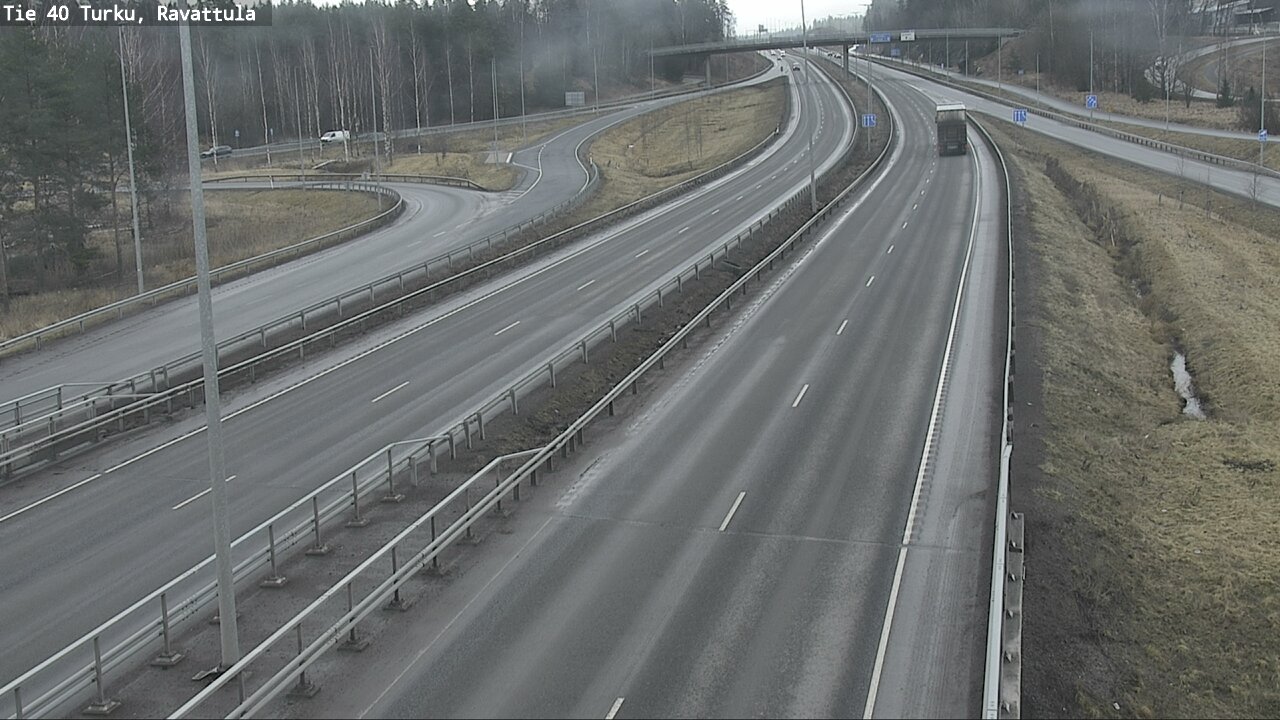 Weather Camera Image Road 40 Kaarina, Ravattula, Kaarina, Varsinais-Suomi