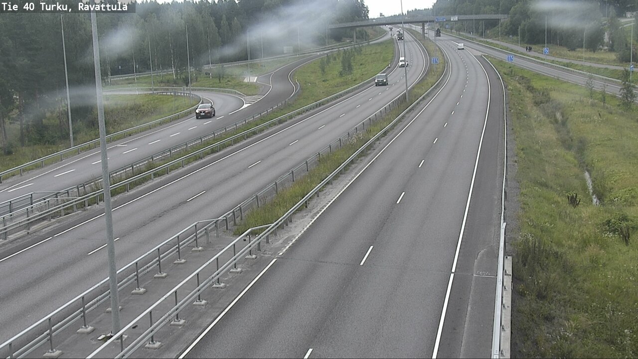 Weather Camera Image Road 40 Kaarina, Ravattula, Kaarina, Varsinais-Suomi