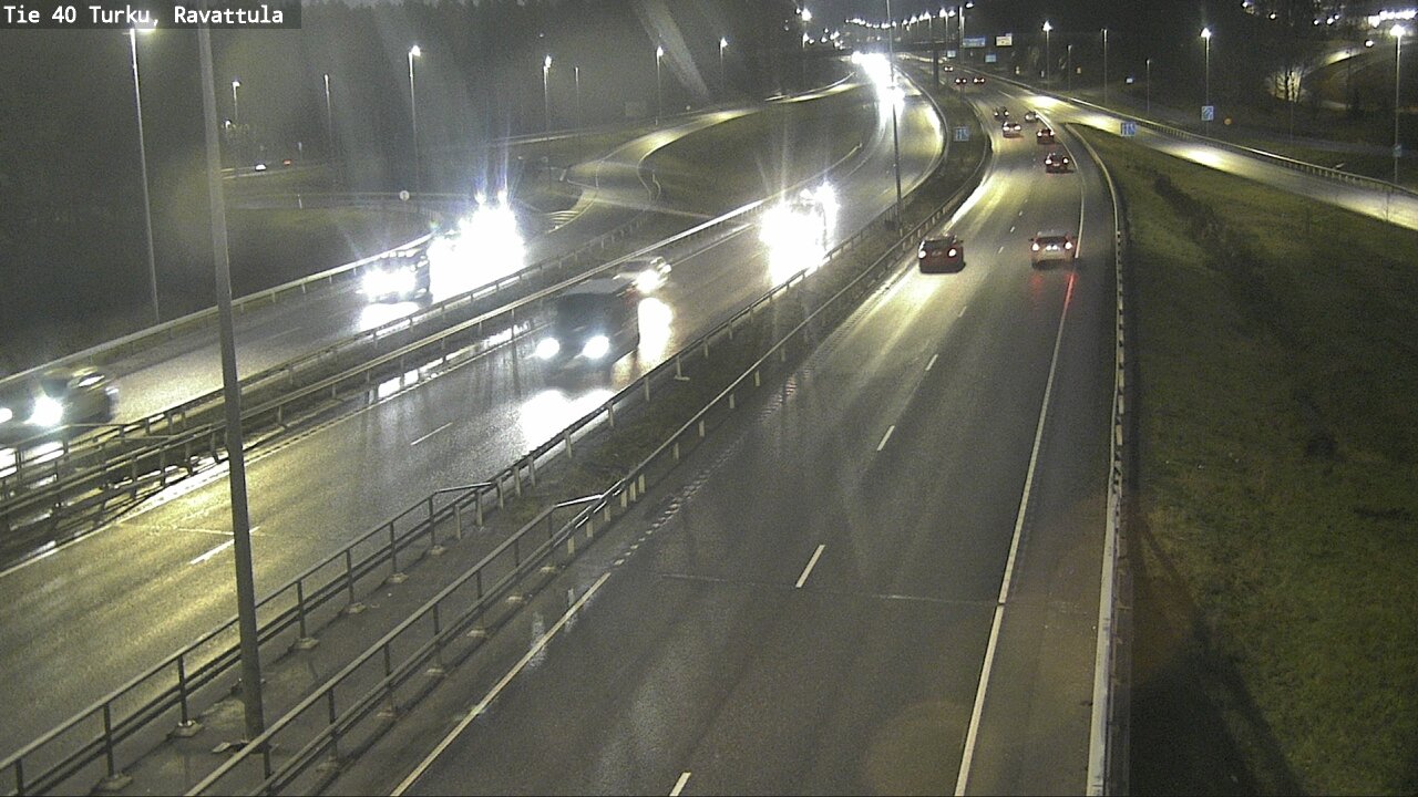 Weather Camera Image Väg 40 S:t Karins, Ravattula, Kaarina, Varsinais-Suomi