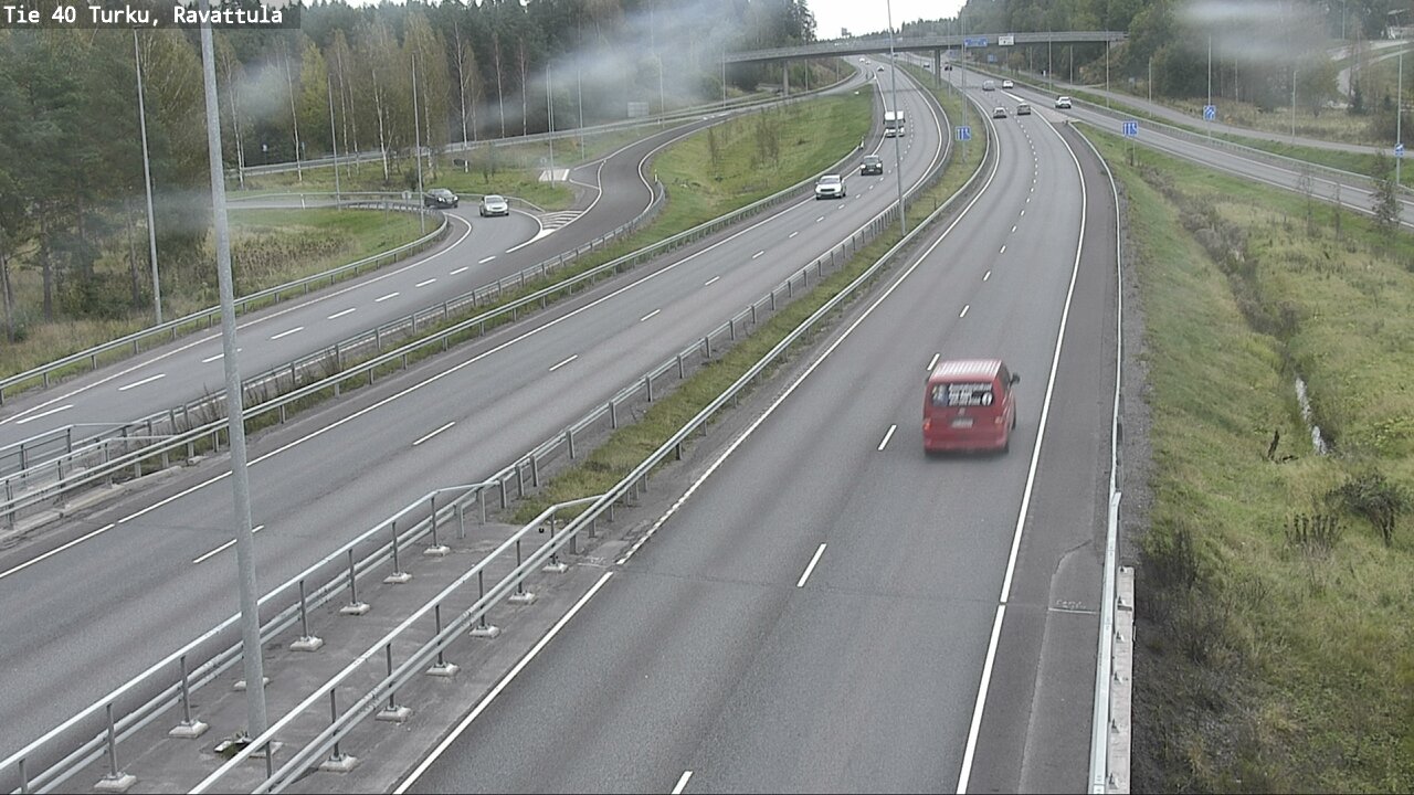 Weather Camera Image Väg 40 S:t Karins, Ravattula, Kaarina, Varsinais-Suomi