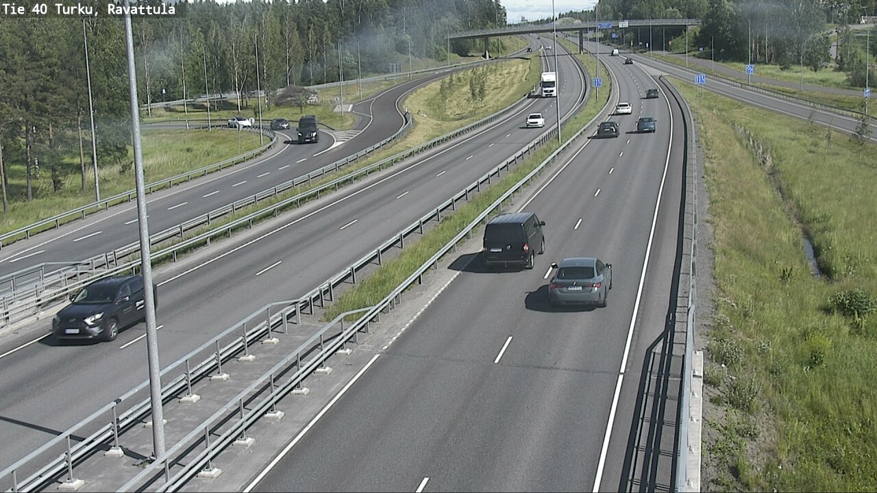 Weather Camera Image Road 40 Kaarina, Ravattula, Kaarina, Varsinais-Suomi