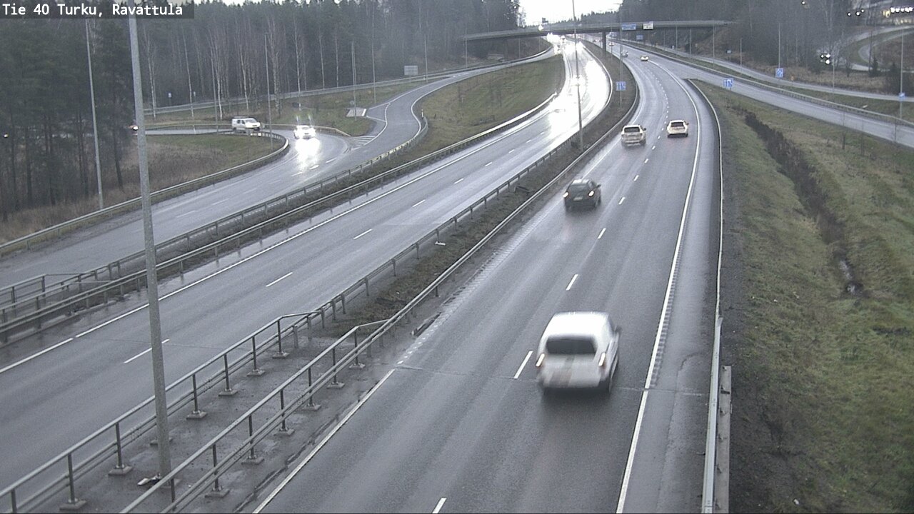 Weather Camera Image Väg 40 S:t Karins, Ravattula, Kaarina, Varsinais-Suomi