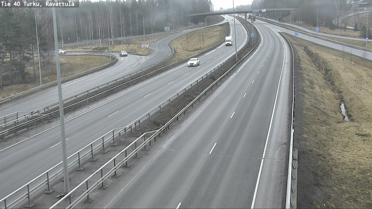 Weather Camera Image Road 40 Kaarina, Ravattula, Kaarina, Varsinais-Suomi